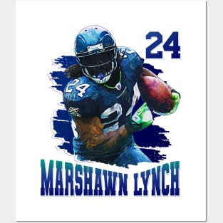 Marshawn lynch || 24 Posters and Art